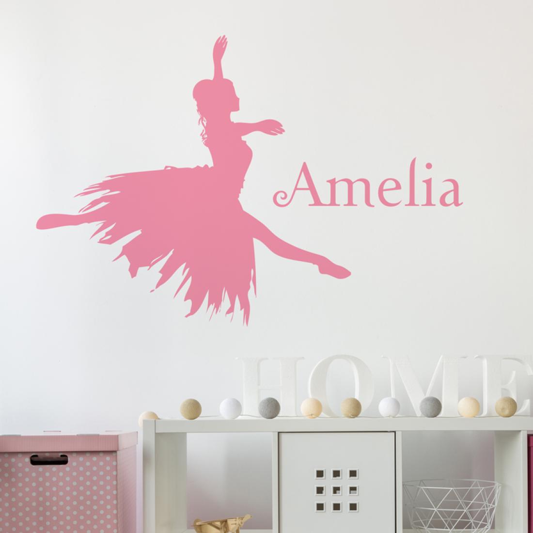 name wall stickers