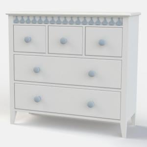 Little Buoy Blue 3 Boys Chest Of Drawers Kids Bedroom Furniture