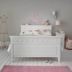 Small double best sale bed girls