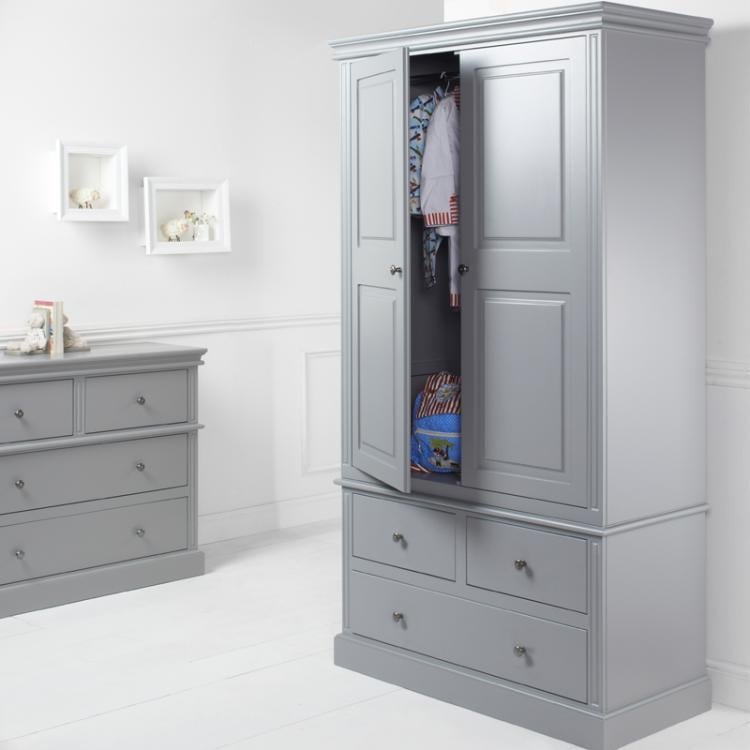 child's wardrobe and drawers
