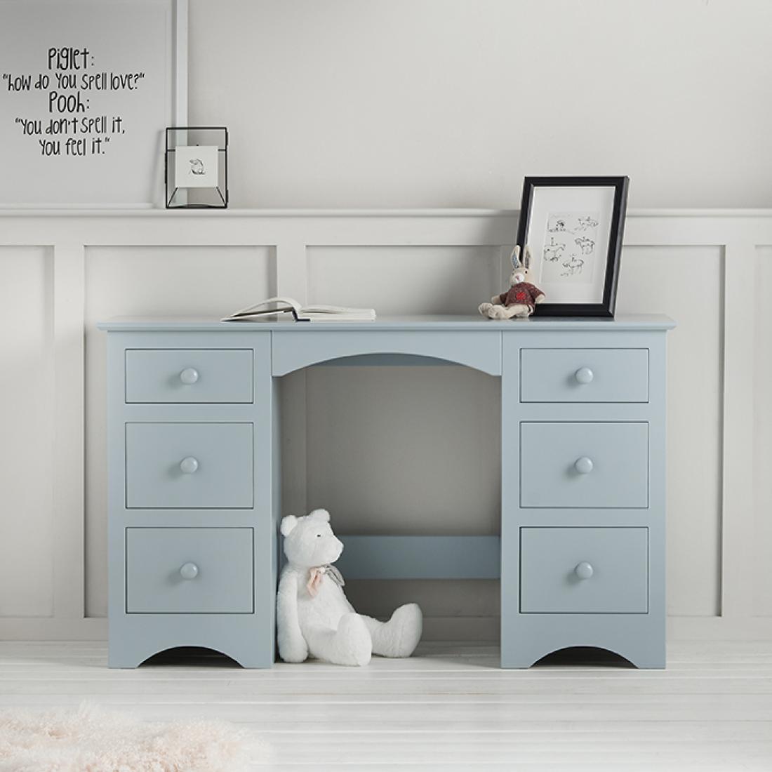 Barney And Boo Double Pedestal Desk Childs Pedestal Desk Kids