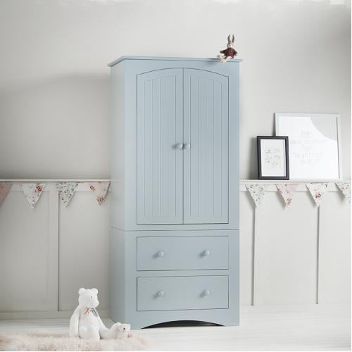 Wardrobe and clearance drawers combined