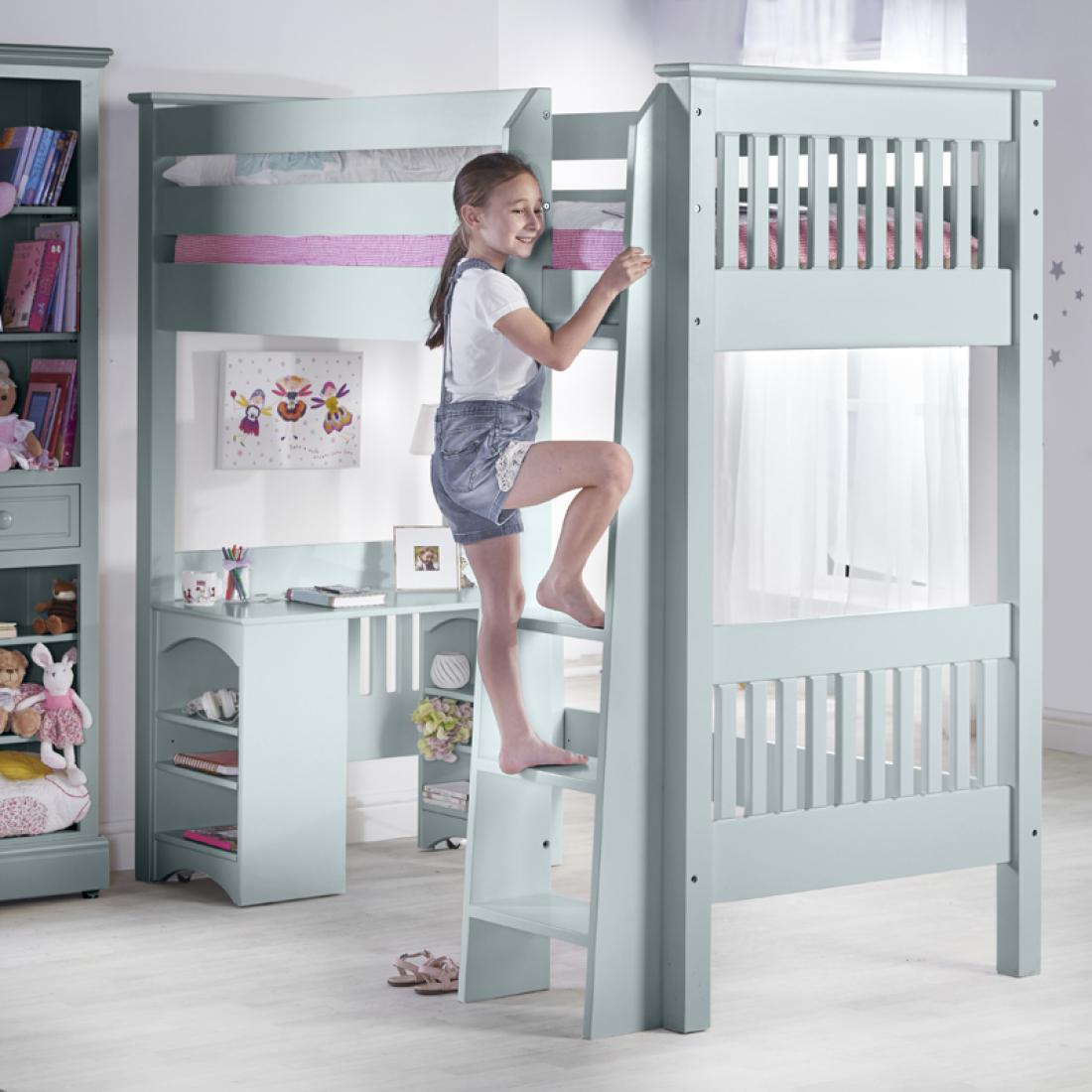 girls high sleeper bed